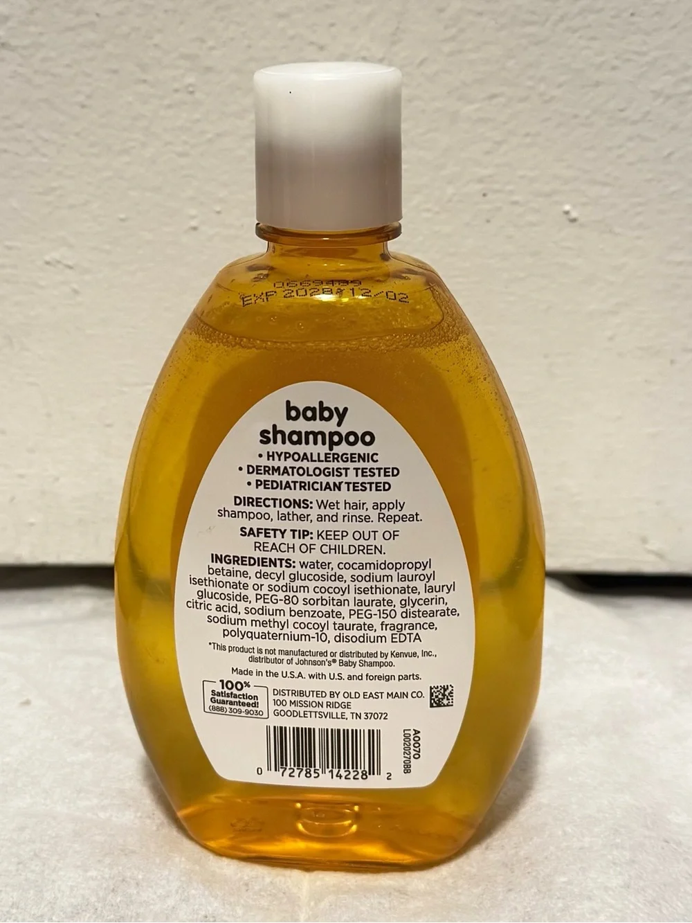 Gentle Steps Baby Shampoo 13.6 oz New 🧴✨ Tear-Free Hypoallergenic for Baby